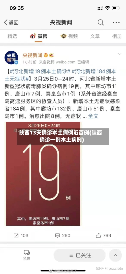 陕西13天确诊本土病例近百例(陕西确诊一例本土病例)-第2张图片