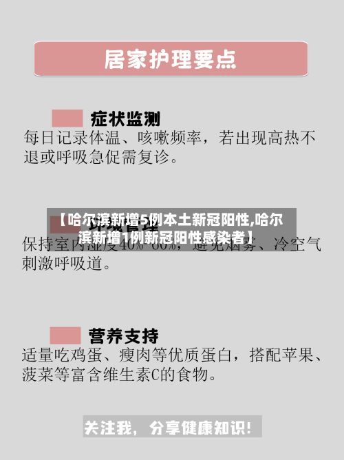【哈尔滨新增5例本土新冠阳性,哈尔滨新增1例新冠阳性感染者】