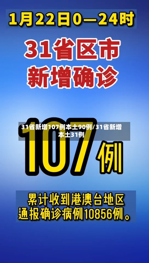 31省新增107例本土90例/31省新增本土31例-第2张图片