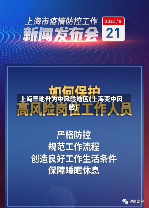 上海三地升为中风险地区(上海变中风险)