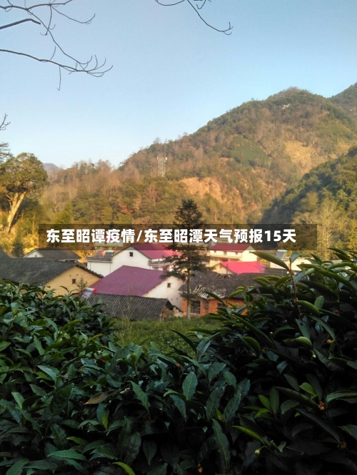 东至昭谭疫情/东至昭潭天气预报15天-第3张图片