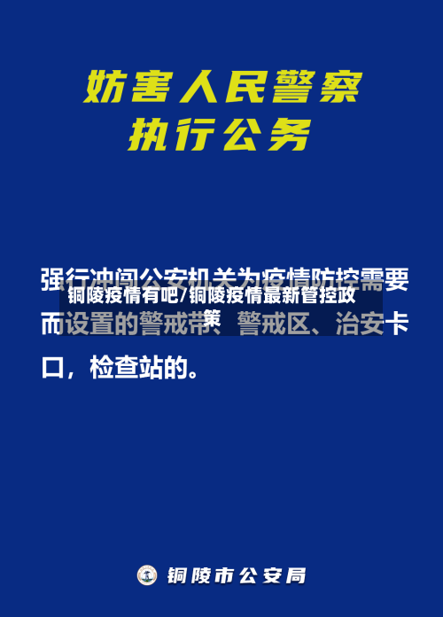铜陵疫情有吧/铜陵疫情最新管控政策-第2张图片
