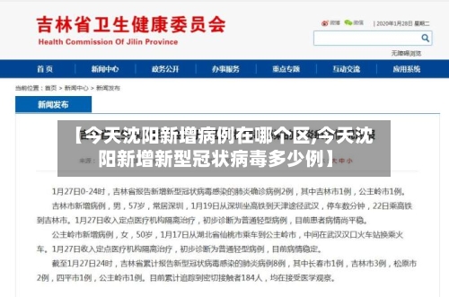 【今天沈阳新增病例在哪个区,今天沈阳新增新型冠状病毒多少例】-第2张图片