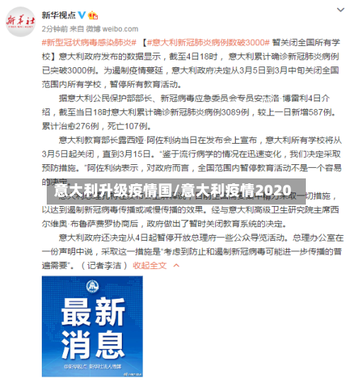 意大利升级疫情国/意大利疫情2020-第2张图片