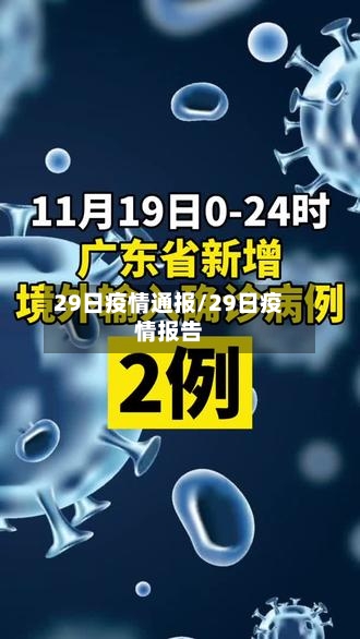 29日疫情通报/29日疫情报告-第2张图片