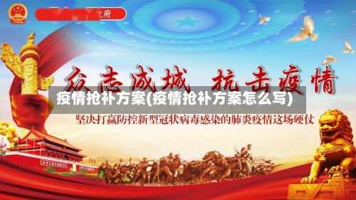 疫情抢补方案(疫情抢补方案怎么写)-第2张图片