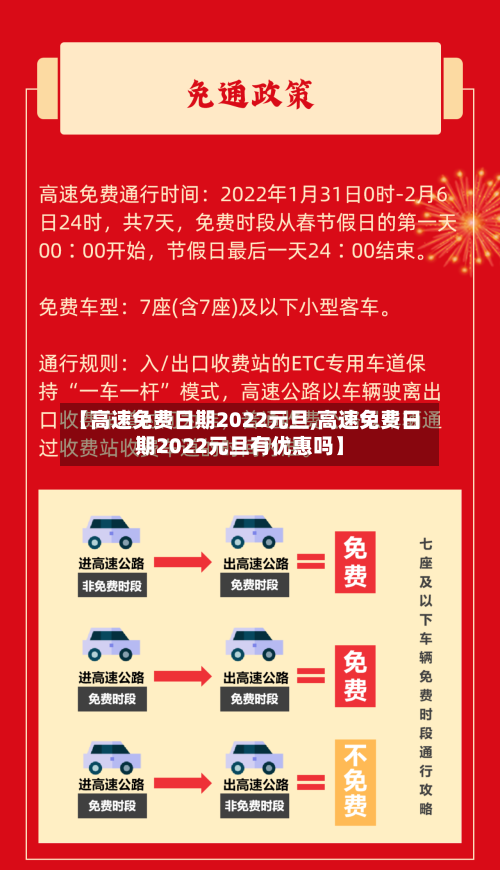 【高速免费日期2022元旦,高速免费日期2022元旦有优惠吗】-第3张图片