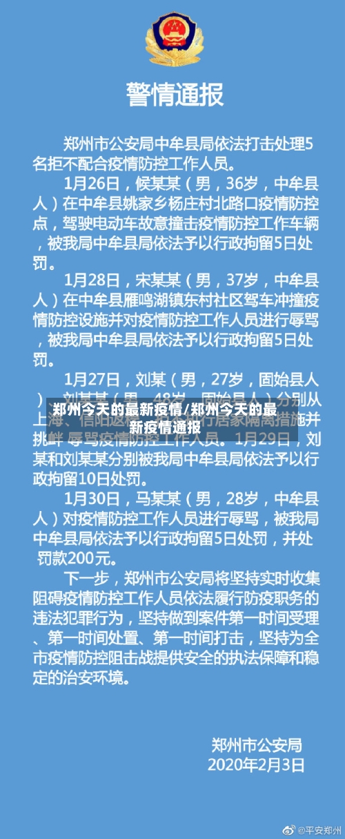 郑州今天的最新疫情/郑州今天的最新疫情通报