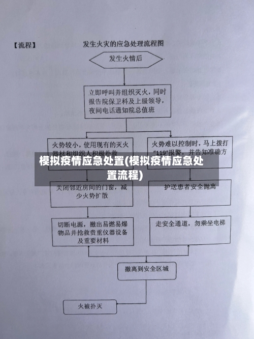 模拟疫情应急处置(模拟疫情应急处置流程)-第3张图片
