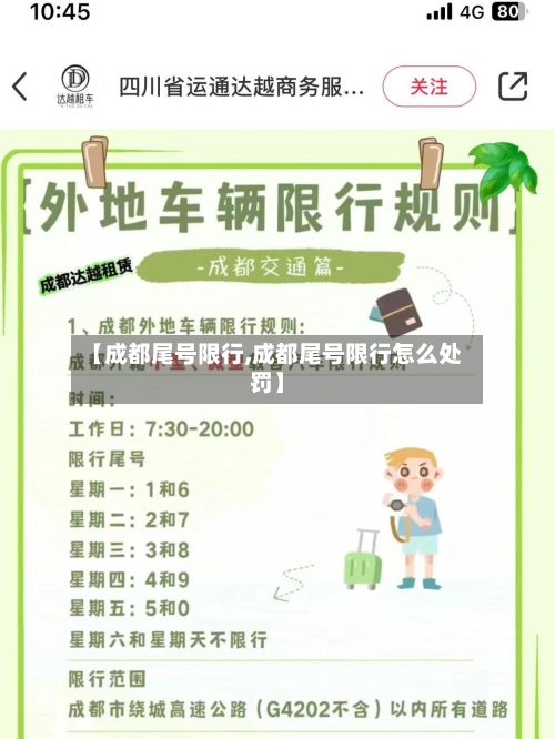 【成都尾号限行,成都尾号限行怎么处罚】-第3张图片