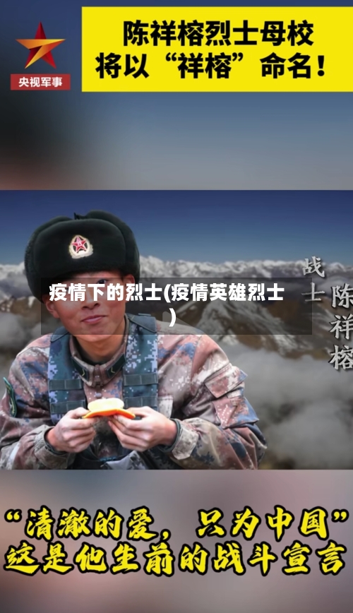 疫情下的烈士(疫情英雄烈士)