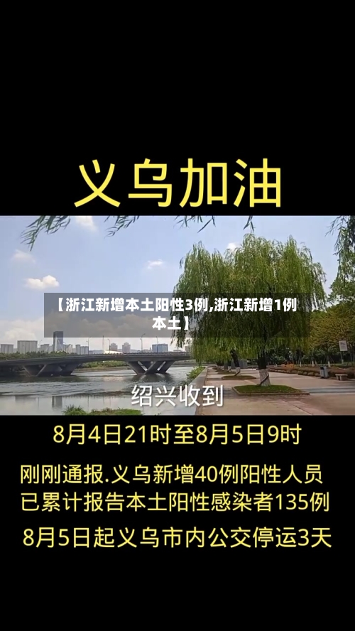 【浙江新增本土阳性3例,浙江新增1例本土】-第2张图片