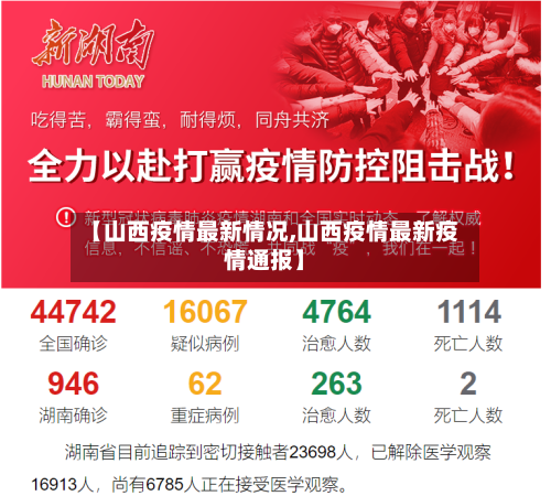 【山西疫情最新情况,山西疫情最新疫情通报】