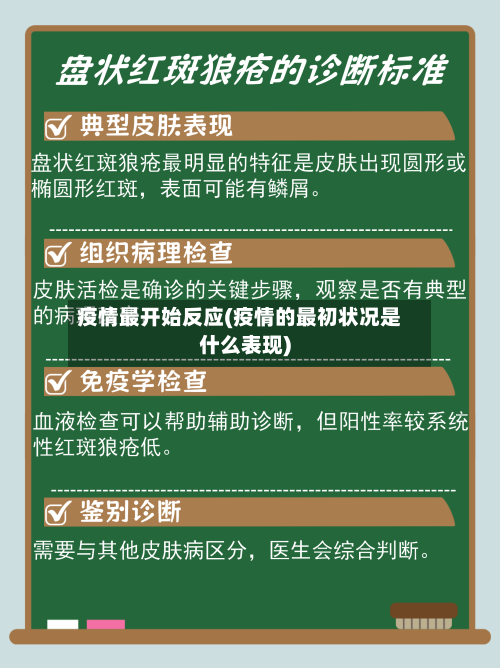 疫情最开始反应(疫情的最初状况是什么表现)
