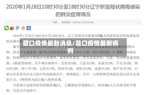 营口疫情最新消息/营口疫情最新病例-第2张图片