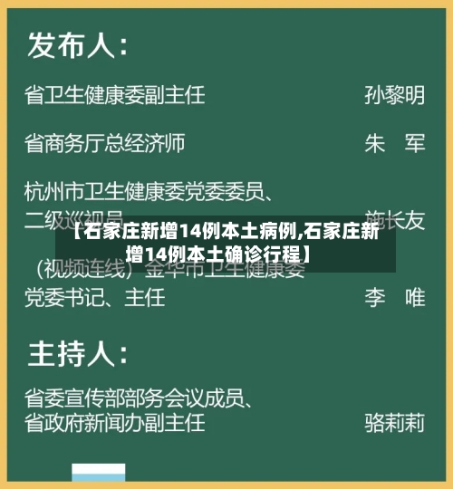 【石家庄新增14例本土病例,石家庄新增14例本土确诊行程】-第2张图片