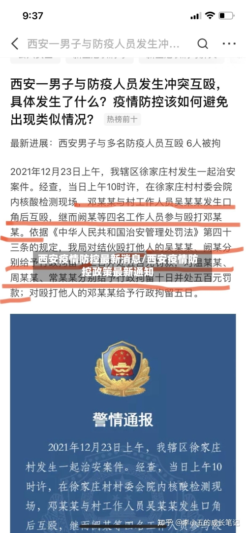 西安疫情防控最新消息/西安疫情防控政策最新通知-第2张图片