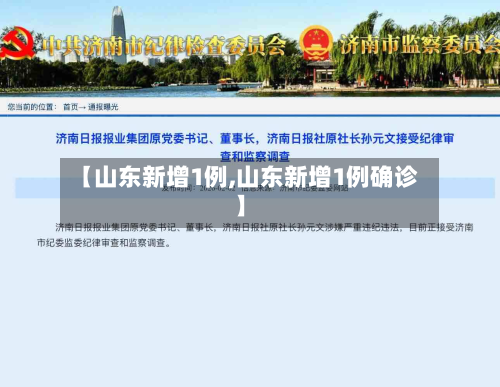 【山东新增1例,山东新增1例确诊】-第2张图片