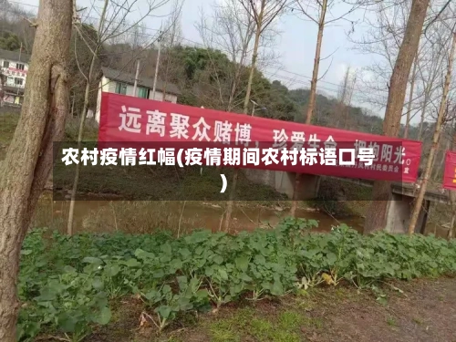 农村疫情红幅(疫情期间农村标语口号)