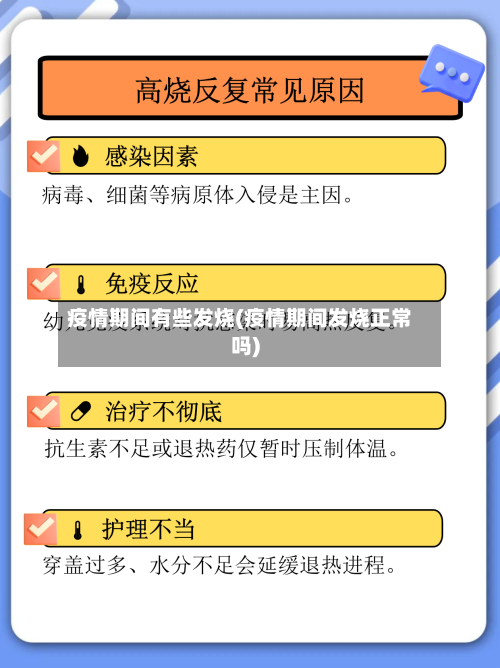 疫情期间有些发烧(疫情期间发烧正常吗)-第2张图片