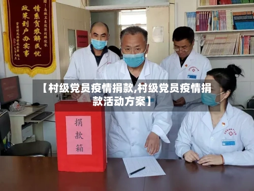 【村级党员疫情捐款,村级党员疫情捐款活动方案】