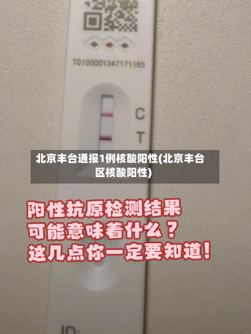 北京丰台通报1例核酸阳性(北京丰台区核酸阳性)-第2张图片