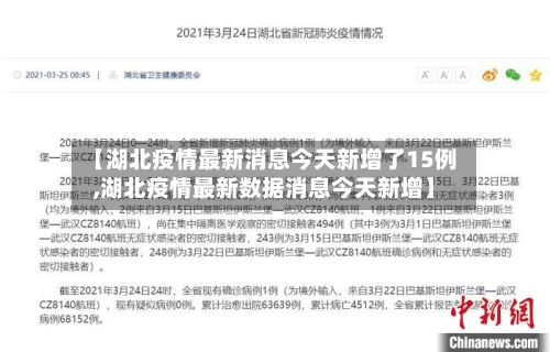 【湖北疫情最新消息今天新增了15例,湖北疫情最新数据消息今天新增】-第3张图片