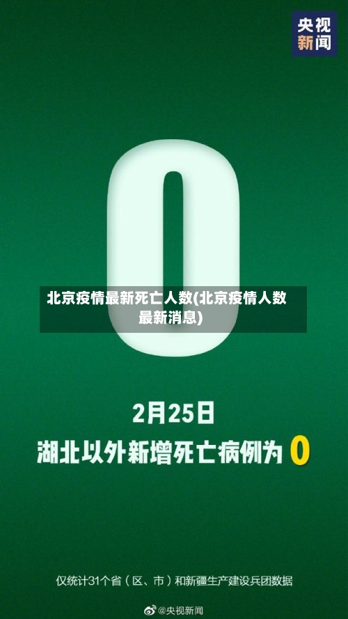 北京疫情最新死亡人数(北京疫情人数最新消息)
