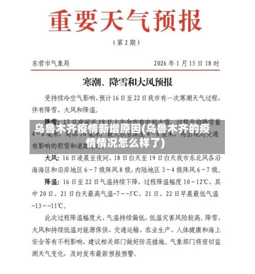 乌鲁木齐疫情新增原因(乌鲁木齐的疫情情况怎么样了)-第2张图片