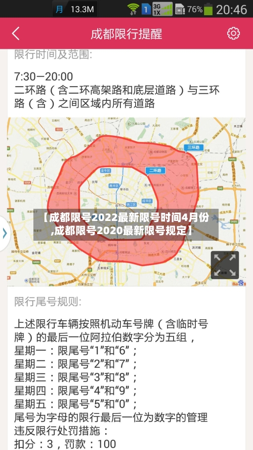 【成都限号2022最新限号时间4月份,成都限号2020最新限号规定】