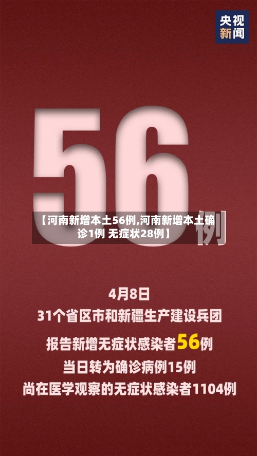 【河南新增本土56例,河南新增本土确诊1例 无症状28例】-第2张图片