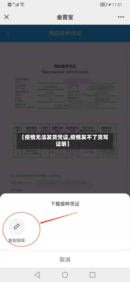 【疫情无法发货凭证,疫情发不了货写证明】-第2张图片