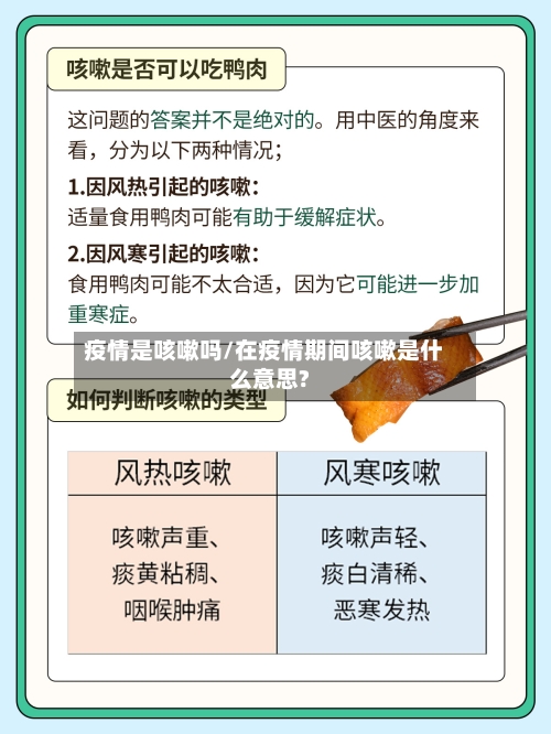 疫情是咳嗽吗/在疫情期间咳嗽是什么意思?-第2张图片