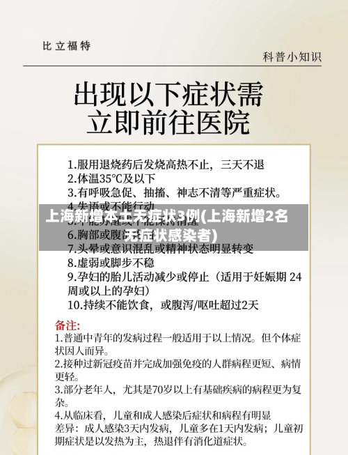 上海新增本土无症状3例(上海新增2名无症状感染者)