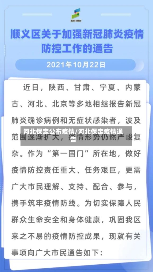 河北保定公布疫情/河北保定疫情通告-第2张图片