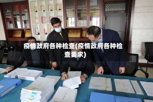 疫情政府各种检查(疫情政府各种检查要求)