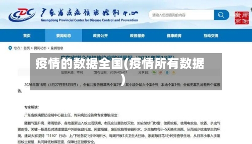 疫情的数据全国(疫情所有数据)-第2张图片