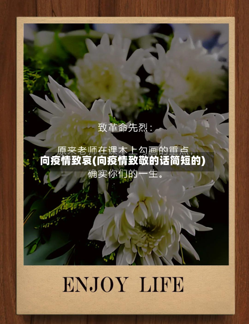 向疫情致哀(向疫情致敬的话简短的)-第2张图片