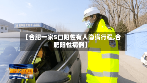 【合肥一家5口阳性有人隐瞒行程,合肥阳性病例】-第2张图片