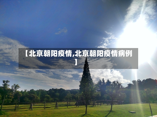 【北京朝阳疫情,北京朝阳疫情病例】-第2张图片