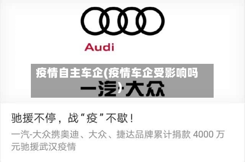 疫情自主车企(疫情车企受影响吗)