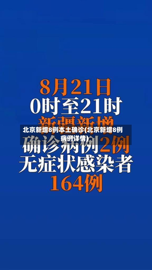 北京新增8例本土确诊(北京新增8例病例详情)-第2张图片