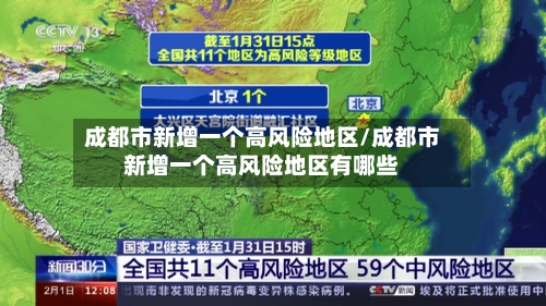 成都市新增一个高风险地区/成都市新增一个高风险地区有哪些-第3张图片